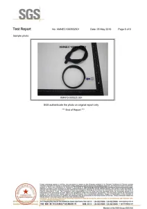 cable sleeve rrohs report