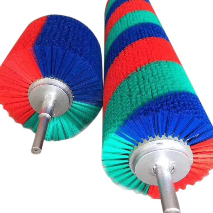 Dust Removal Polishing Cleaning Industrial Brush Roller Glass Washing Machine Fruit and Vegetable Cleaning Roller